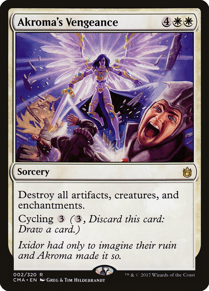 Akroma's Vengeance [Commander Anthology] | Shuffle n Cut Hobbies & Games