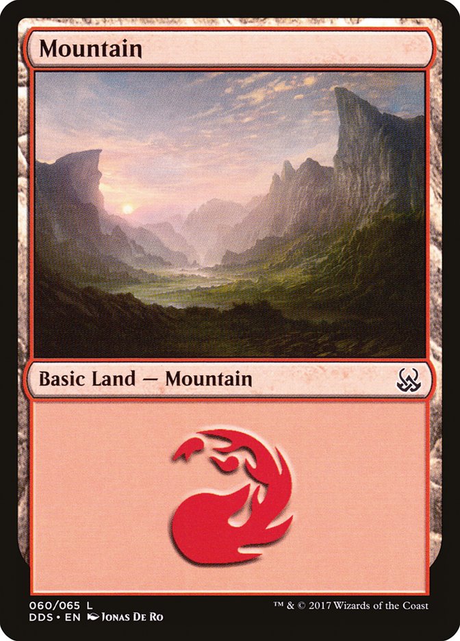 Mountain (60) [Duel Decks: Mind vs. Might] | Shuffle n Cut Hobbies & Games