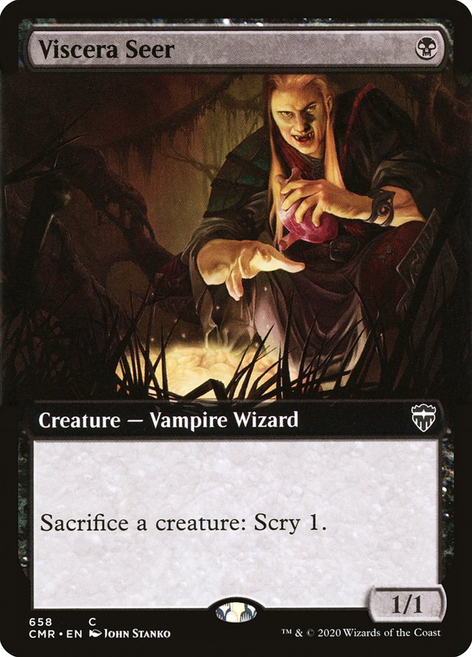 Viscera Seer (Extended Art) [Commander Legends] | Shuffle n Cut Hobbies & Games