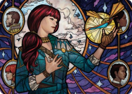 Jhoira, Ageless Innovator Art Card [Dominaria United Art Series] | Shuffle n Cut Hobbies & Games