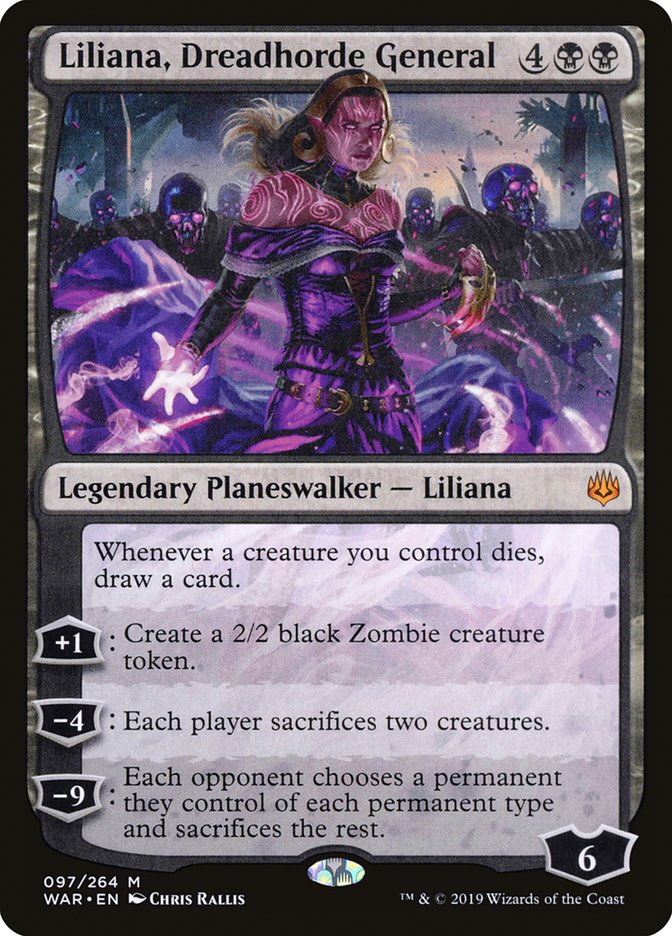 Liliana, Dreadhorde General [War of the Spark] | Shuffle n Cut Hobbies & Games