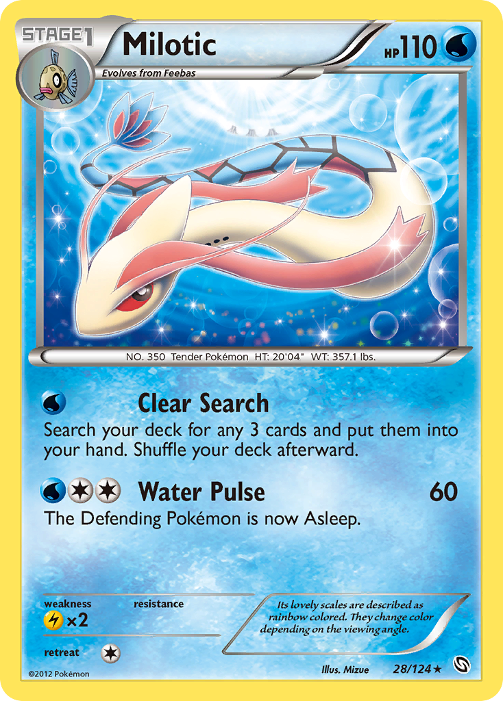 Milotic (28/124) [Black & White: Dragons Exalted] | Shuffle n Cut Hobbies & Games