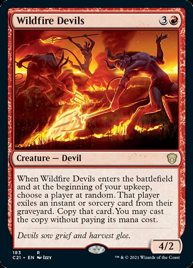 Wildfire Devils [Commander 2021] | Shuffle n Cut Hobbies & Games