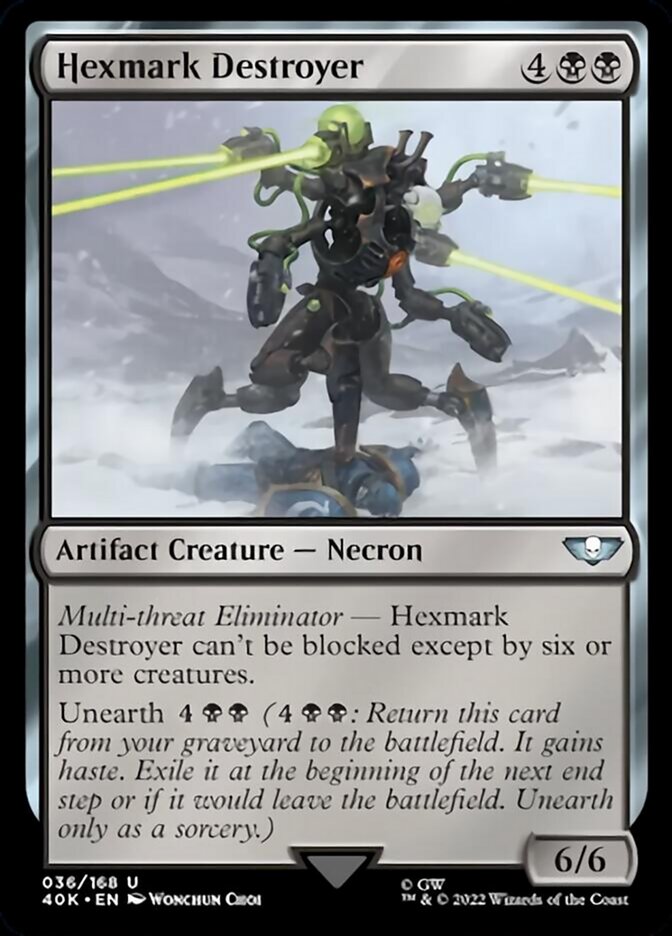 Hexmark Destroyer (Surge Foil) [Warhammer 40,000] | Shuffle n Cut Hobbies & Games