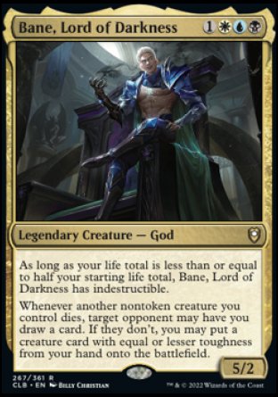 Bane, Lord of Darkness [Commander Legends: Battle for Baldur's Gate] | Shuffle n Cut Hobbies & Games