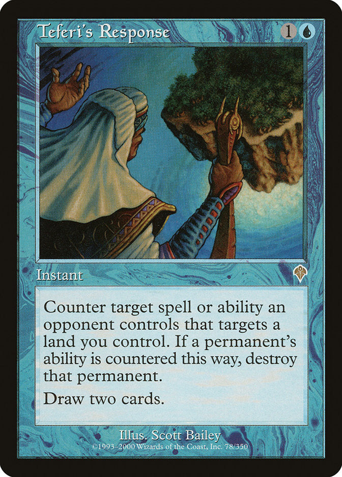 Teferi's Response [Invasion] | Shuffle n Cut Hobbies & Games