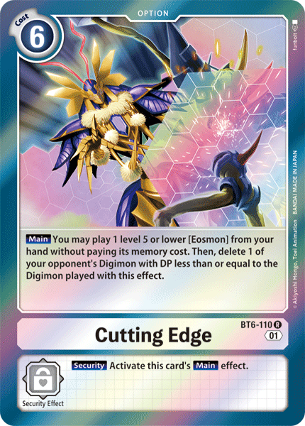 Cutting Edge [BT6-110] [Double Diamond] | Shuffle n Cut Hobbies & Games