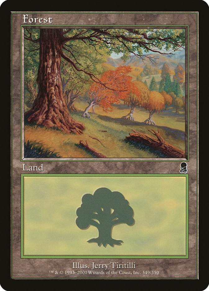Forest (349) [Odyssey] | Shuffle n Cut Hobbies & Games