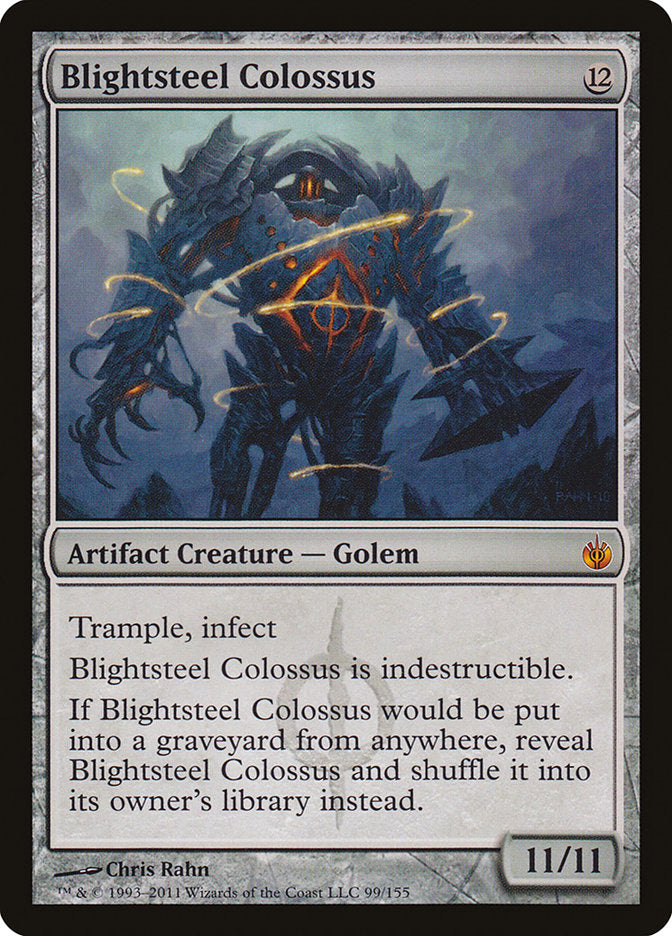 Blightsteel Colossus [Mirrodin Besieged] | Shuffle n Cut Hobbies & Games