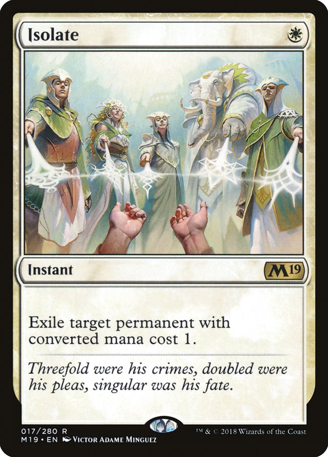 Isolate [Core Set 2019] | Shuffle n Cut Hobbies & Games
