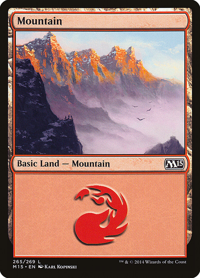 Mountain (265) [Magic 2015] | Shuffle n Cut Hobbies & Games