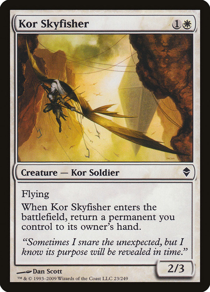 Kor Skyfisher [Zendikar] | Shuffle n Cut Hobbies & Games