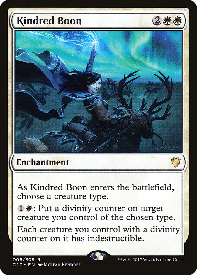 Kindred Boon [Commander 2017] | Shuffle n Cut Hobbies & Games