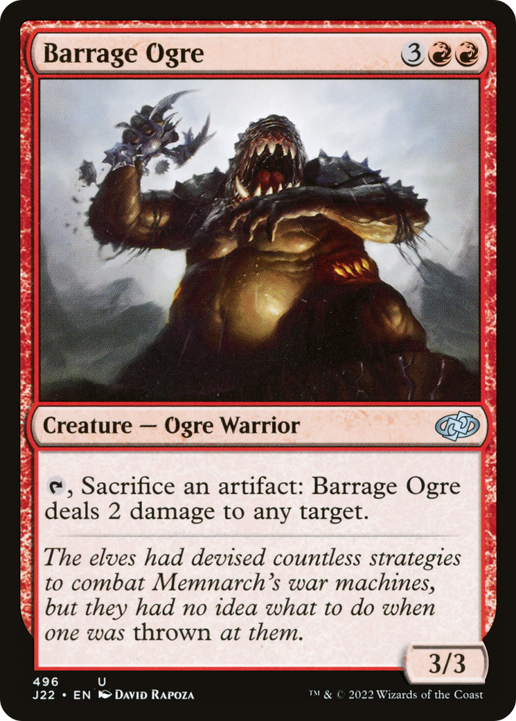 Barrage Ogre [Jumpstart 2022] | Shuffle n Cut Hobbies & Games