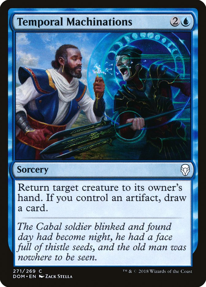 Temporal Machinations [Dominaria] | Shuffle n Cut Hobbies & Games