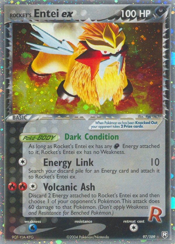 Rocket's Entei ex (97/109) [EX: Team Rocket Returns] | Shuffle n Cut Hobbies & Games
