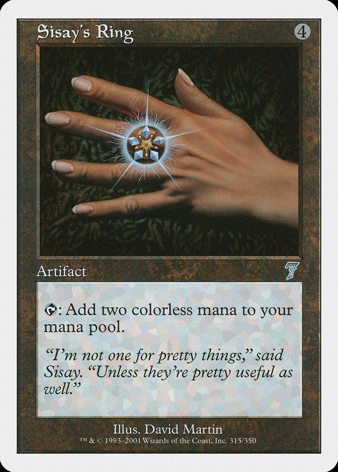 Sisay's Ring [Seventh Edition] | Shuffle n Cut Hobbies & Games