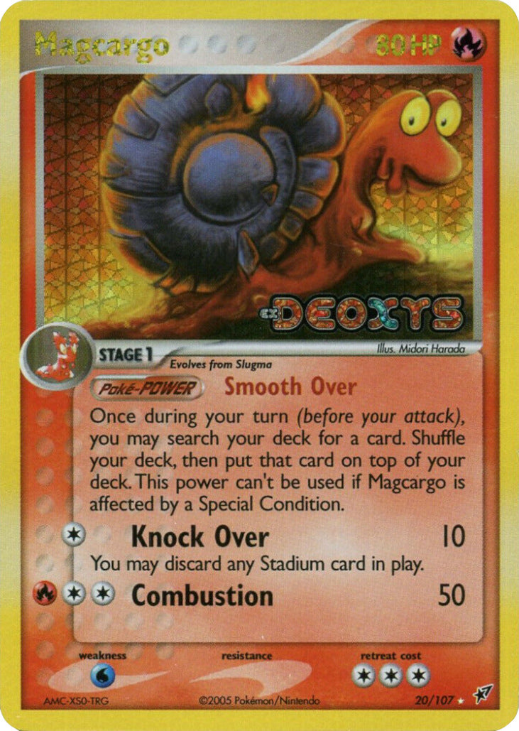 Magcargo (20/107) (Stamped) [EX: Deoxys] | Shuffle n Cut Hobbies & Games