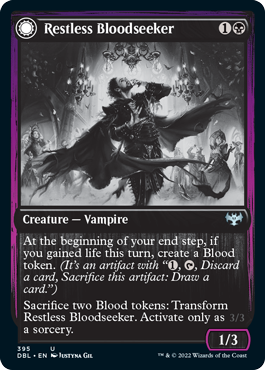 Restless Bloodseeker // Bloodsoaked Reveler [Innistrad: Double Feature] | Shuffle n Cut Hobbies & Games