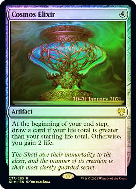 Cosmos Elixir [Kaldheim Prerelease Promos] | Shuffle n Cut Hobbies & Games