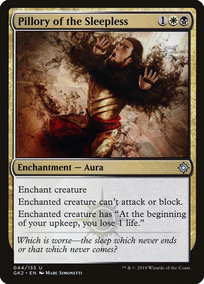 Pillory of the Sleepless [Ravnica Allegiance Guild Kit] | Shuffle n Cut Hobbies & Games