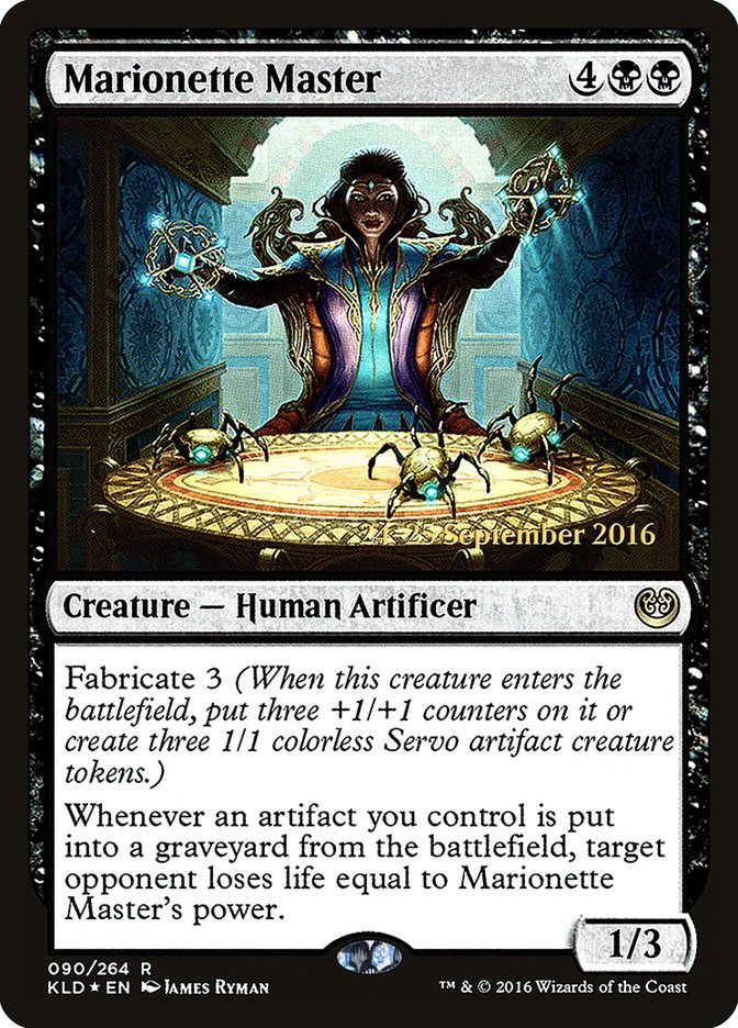 Marionette Master [Kaladesh Prerelease Promos] | Shuffle n Cut Hobbies & Games