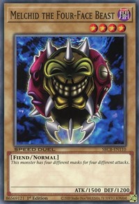 Melchid the Four-Face Beast [SBCB-EN110] Common | Shuffle n Cut Hobbies & Games