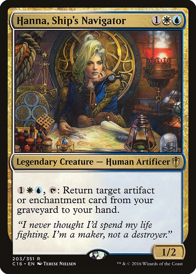 Hanna, Ship's Navigator [Commander 2016] | Shuffle n Cut Hobbies & Games