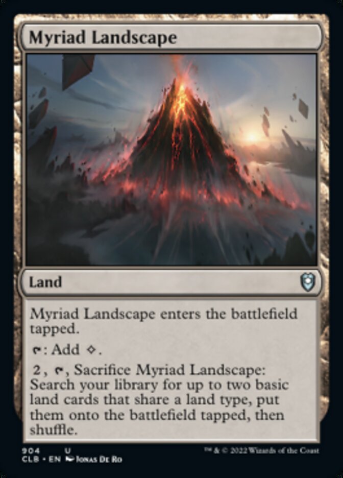 Myriad Landscape [Commander Legends: Battle for Baldur's Gate] | Shuffle n Cut Hobbies & Games