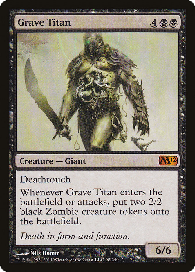 Grave Titan [Magic 2012] | Shuffle n Cut Hobbies & Games
