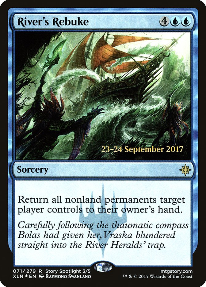 River's Rebuke [Ixalan Prerelease Promos] | Shuffle n Cut Hobbies & Games