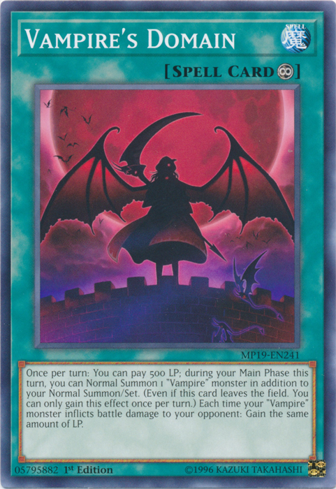 Vampire's Domain [MP19-EN241] Common | Shuffle n Cut Hobbies & Games