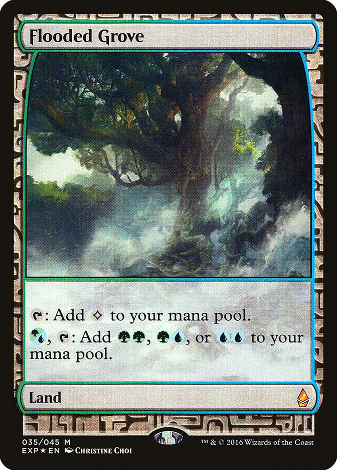 Flooded Grove [Zendikar Expeditions] | Shuffle n Cut Hobbies & Games
