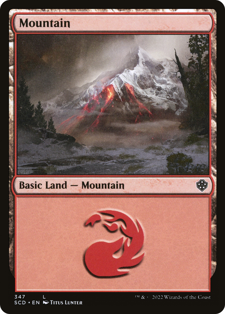 Mountain (347) [Starter Commander Decks] | Shuffle n Cut Hobbies & Games