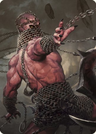 Chain Devil Art Card [Commander Legends: Battle for Baldur's Gate Art Series] | Shuffle n Cut Hobbies & Games
