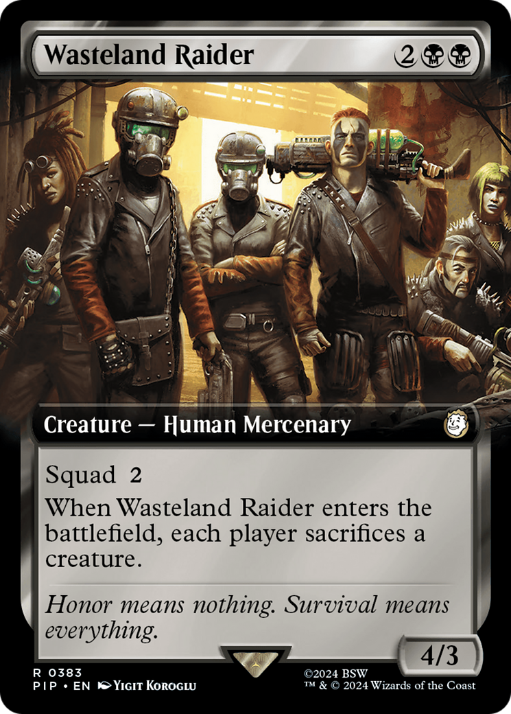 Wasteland Raider (Extended Art) [Fallout] | Shuffle n Cut Hobbies & Games