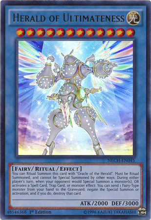 Herald of Ultimateness [NECH-EN045] Ultra Rare | Shuffle n Cut Hobbies & Games