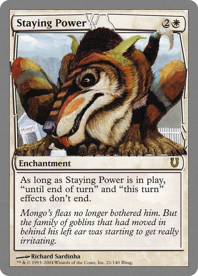 Staying Power [Unhinged] | Shuffle n Cut Hobbies & Games