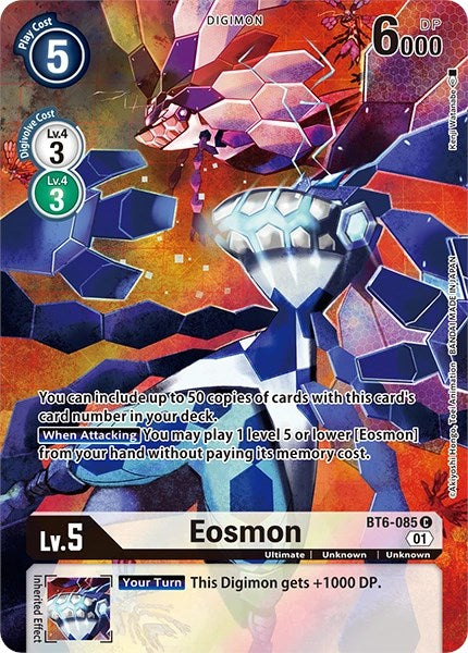Eosmon [BT6-085] (Alternate Art) [Dimensional Phase] | Shuffle n Cut Hobbies & Games