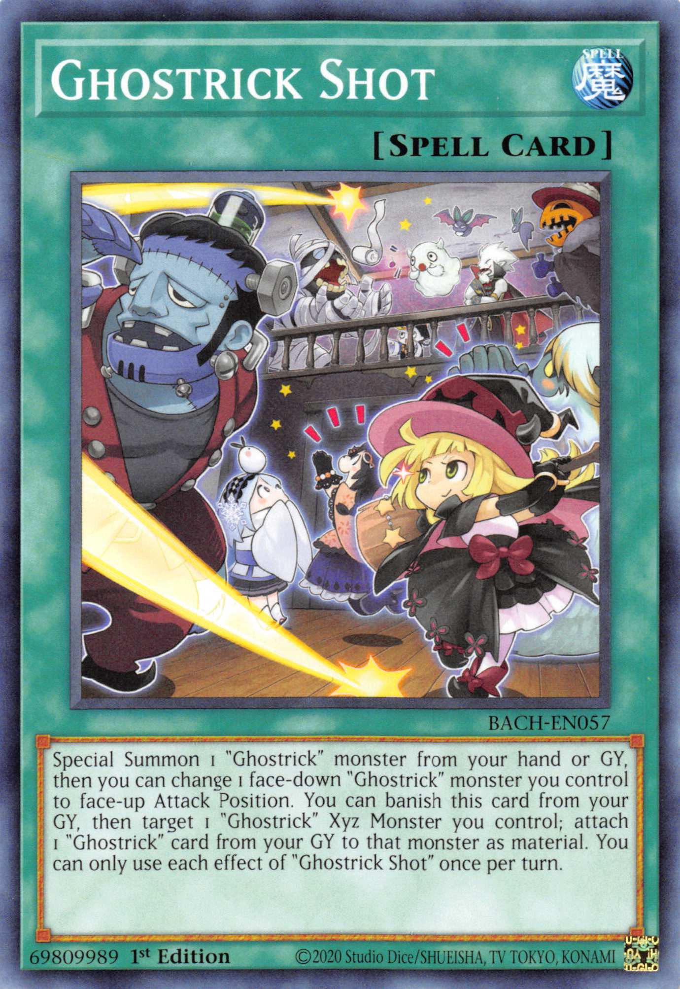 Ghostrick Shot [BACH-EN057] Common | Shuffle n Cut Hobbies & Games