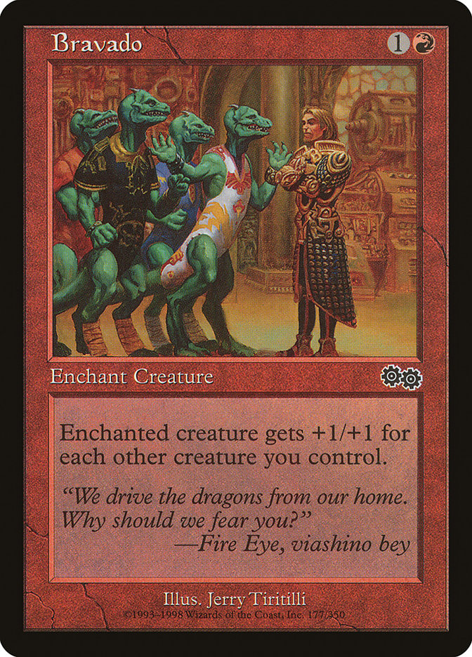 Bravado [Urza's Saga] | Shuffle n Cut Hobbies & Games