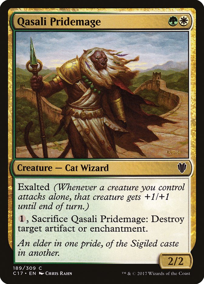 Qasali Pridemage [Commander 2017] | Shuffle n Cut Hobbies & Games