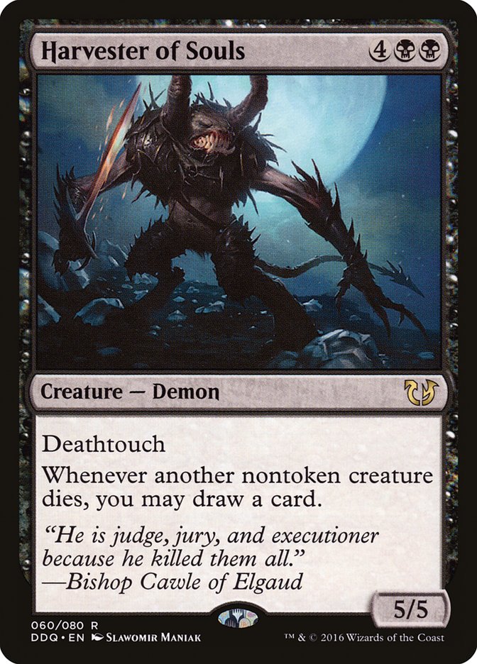 Harvester of Souls [Duel Decks: Blessed vs. Cursed] | Shuffle n Cut Hobbies & Games