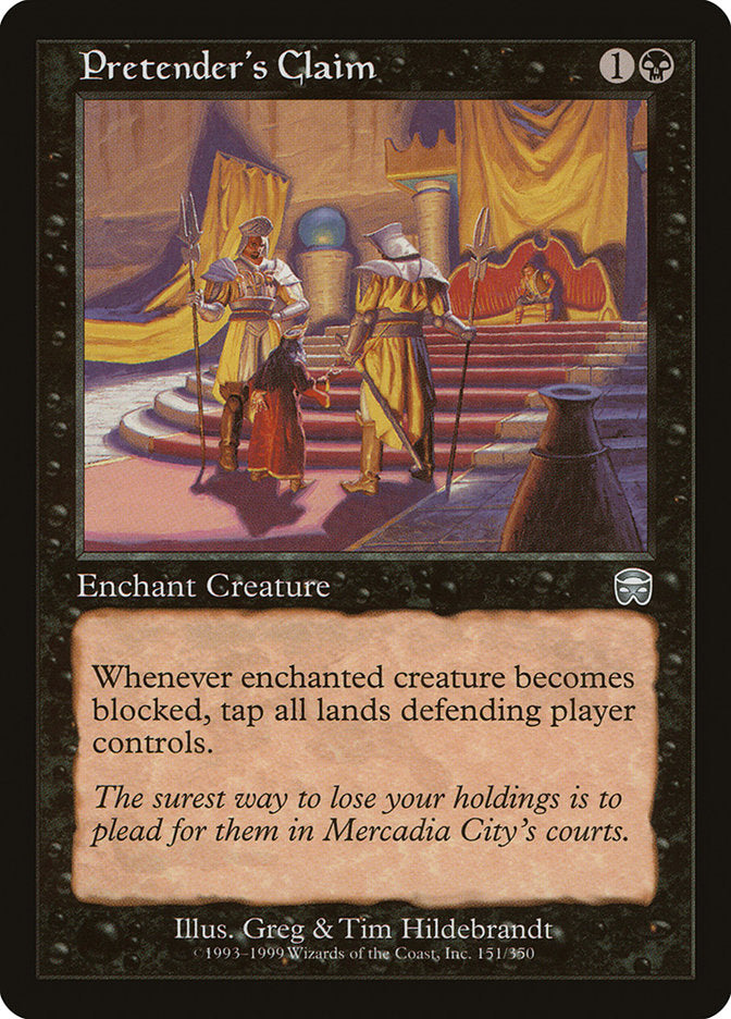 Pretender's Claim [Mercadian Masques] | Shuffle n Cut Hobbies & Games
