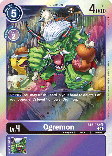 Ogremon [BT6-072] [Double Diamond] | Shuffle n Cut Hobbies & Games