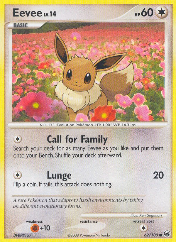 Eevee (62/100) [Diamond & Pearl: Majestic Dawn] | Shuffle n Cut Hobbies & Games