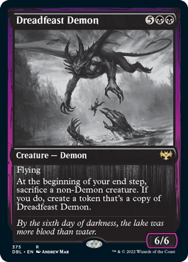 Dreadfeast Demon [Innistrad: Double Feature] | Shuffle n Cut Hobbies & Games