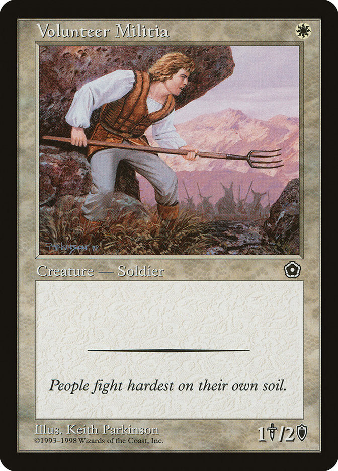 Volunteer Militia [Portal Second Age] | Shuffle n Cut Hobbies & Games