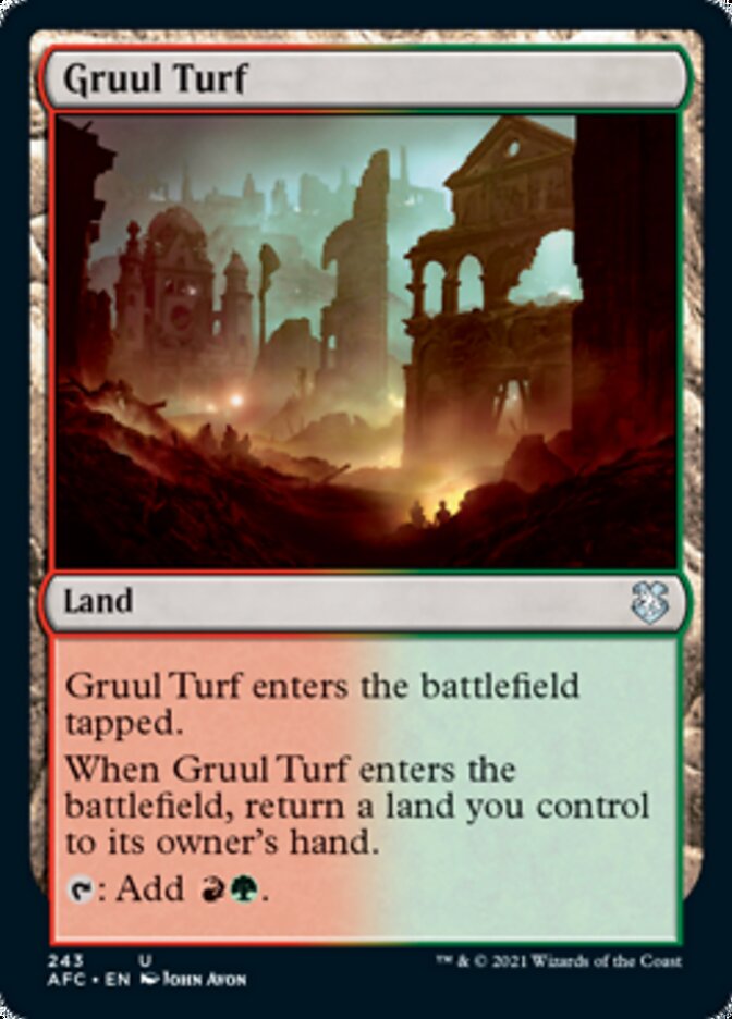 Gruul Turf [Dungeons & Dragons: Adventures in the Forgotten Realms Commander] | Shuffle n Cut Hobbies & Games