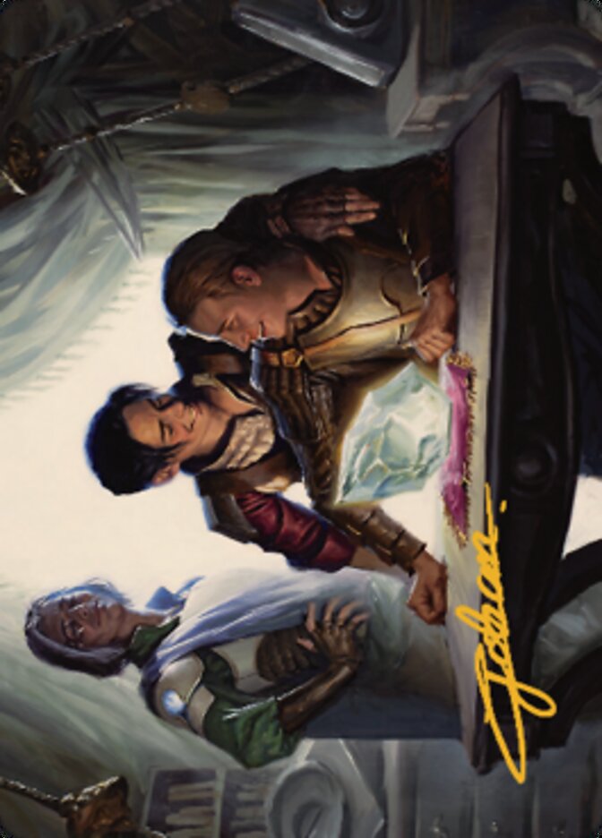 Tocasia's Welcome Art Card (Gold-Stamped Signature) [The Brothers' War Art Series] | Shuffle n Cut Hobbies & Games